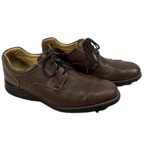 Johnston & Murphy Other - Johnston & Murphy Mens Leather Brown Shoes Size 9.5